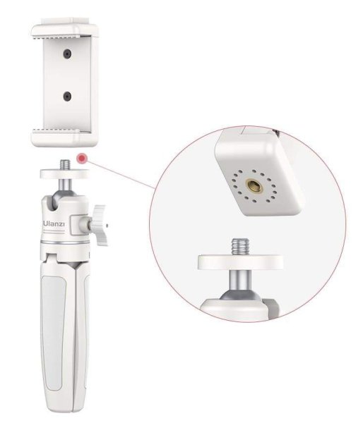 画像4: 【Ulanzi在庫一掃セール!!】 MT-08 Tripod White + ST-07 Mount Kit (4)