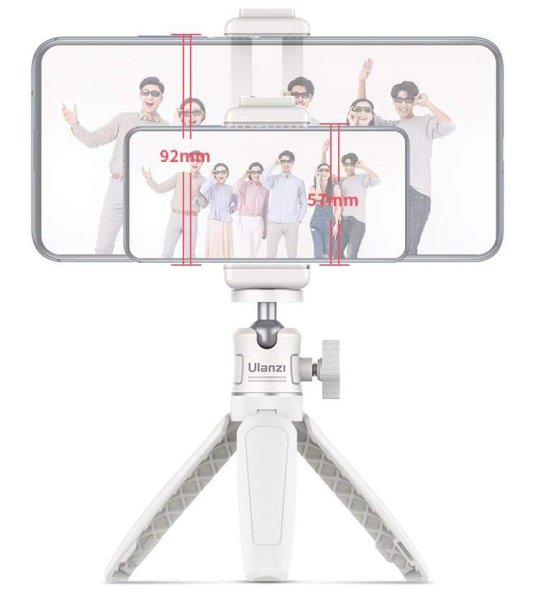 画像7: 【Ulanzi在庫一掃セール!!】 MT-08 Tripod White + ST-07 Mount Kit (7)