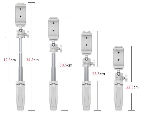 画像8: 【Ulanzi在庫一掃セール!!】 MT-08 Tripod White + ST-07 Mount Kit (8)